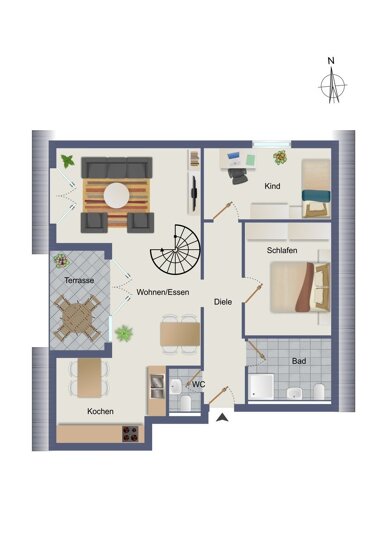 Wohnung zum Kauf 465.357,50 € 4 Zimmer 96 m² Öhringen Öhringen 74613