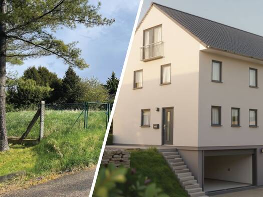 Doppelhaushälfte zum Kauf - Erstbezug 500.750 € 5 Zimmer 140 m² 285 m² Grundstück Waltersleben Erfurt 99097