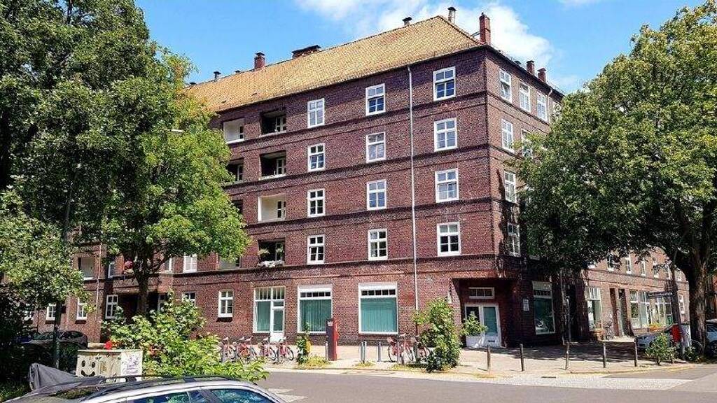 Wohnung zur Miete 1.031 € 2 Zimmer 54,3 m² frei ab sofort Bartholomäusstr. 82 Barmbek-Süd Hamburg 22083