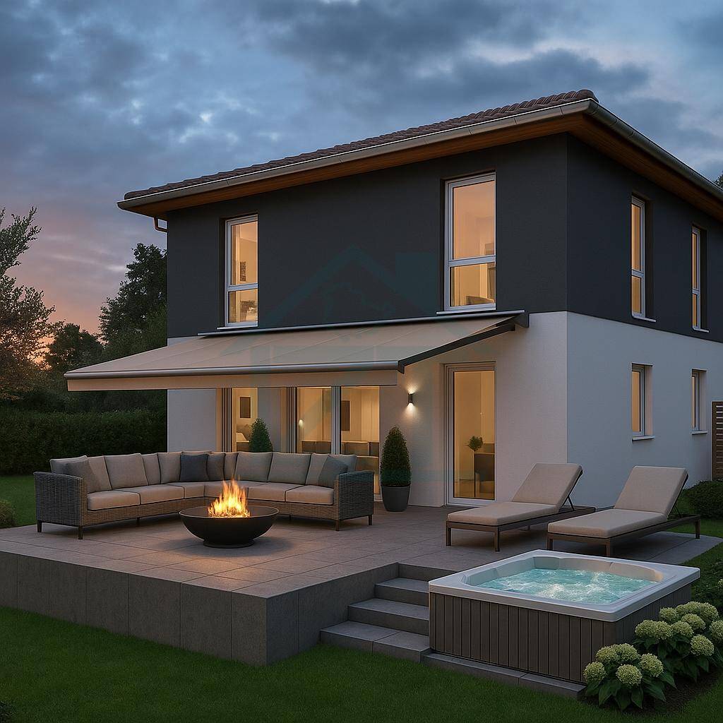 Moderne 140 m² Stadtvilla inklusive 742 m² Grundstück in Bucha bei Jena