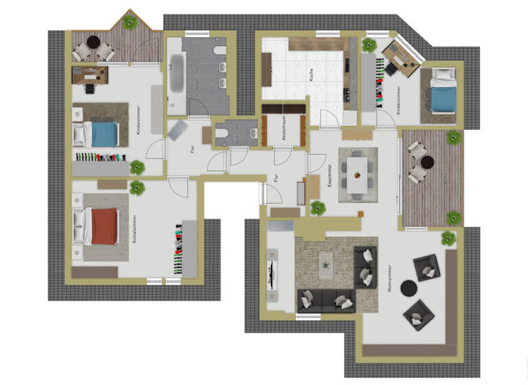 Wohnung zum Kauf 329.000 € 4 Zimmer 135 m² Baienfurt 88255