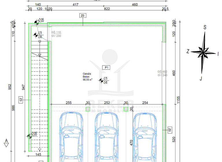 Wohnung zum Kauf - Erstbezug 570.000 € 4 Zimmer 92 m² 1. Geschoss Trogir 21220