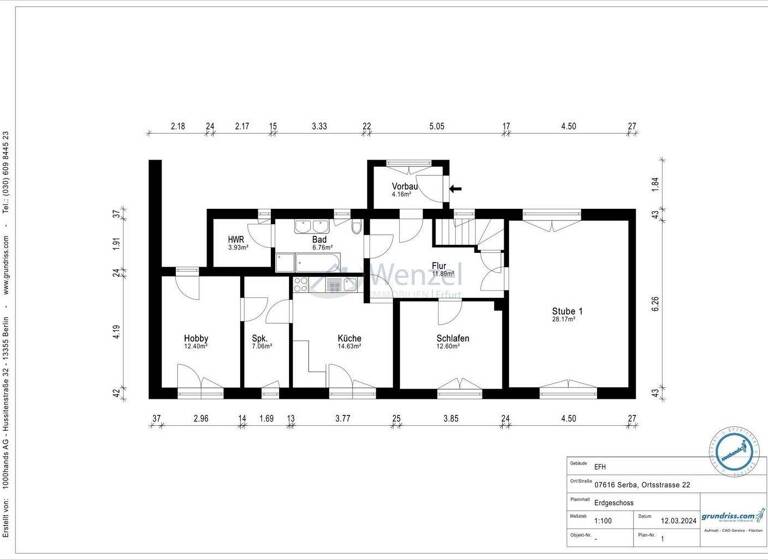 Mehrfamilienhaus zum Kauf 425.000 € 8 Zimmer 216 m² 1.730 m² Grundstück Klengel Serba 07616