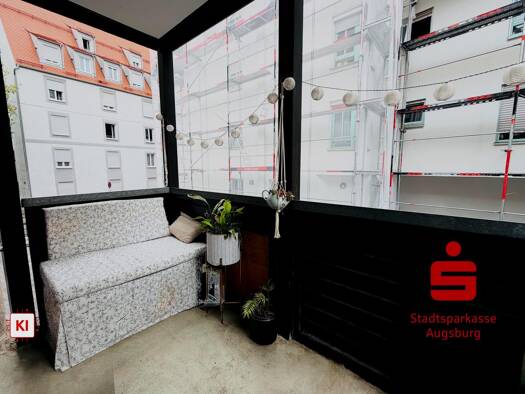 Wohnung zur Miete 780 € 2 Zimmer 64 m² 1. Geschoss frei ab 01.11.2026 Innenstadt Augsburg 86152