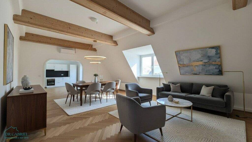 Wohnung zur Miete 3.100 € 5 Zimmer 158 m² 5. Geschoss Wien,Josefstadt 1080