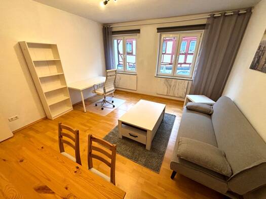 Wohnung zur Miete 820 € 2 Zimmer 42 m² Geschoss 1/4 frei ab sofort Sebald Nürnberg 90403