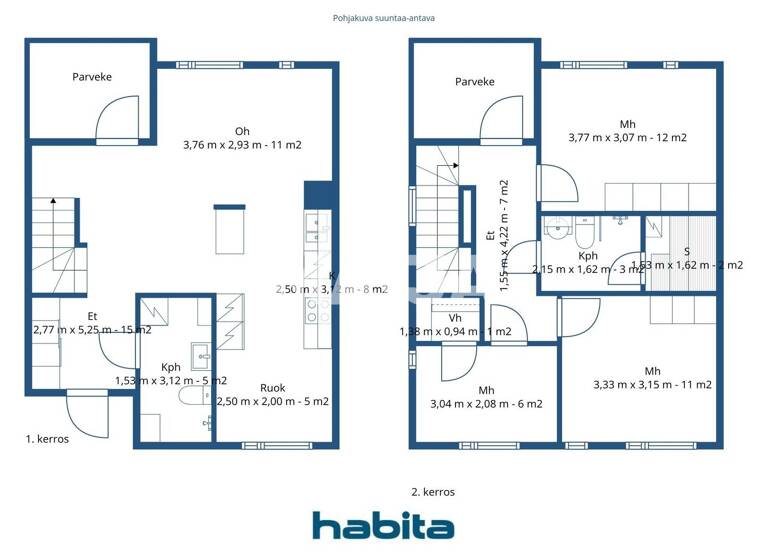 Reihenmittelhaus zum Kauf 378.000 € 4 Zimmer 94,5 m² Valssimyllynkatu 6 Helsinki 00920