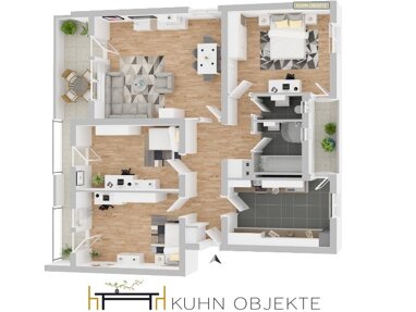 Wohnung zum Kauf 340.000 € 4 Zimmer 111 m² Süd Speyer 67346