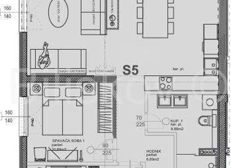 Wohnung zum Kauf 730.000 € 3 Zimmer 90 m² 2. Geschoss Dubrovnik