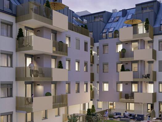 Wohnung zum Kauf - Erstbezug provisionsfrei 632.076 € 4 Zimmer 89,9 m² 3. Geschoss Donaustadt 1220
