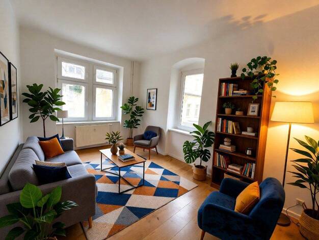 Wohnung zur Miete 839 € 2 Zimmer 58,8 m² 1. Geschoss Hechtstraße 15 Leipziger Vorstadt Dresden 01097