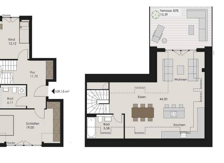 Wohnung zum Kauf - Erstbezug provisionsfrei 1.125.000 € 3 Zimmer 109,2 m² 3. Geschoss frei ab sofort Laim München 80687