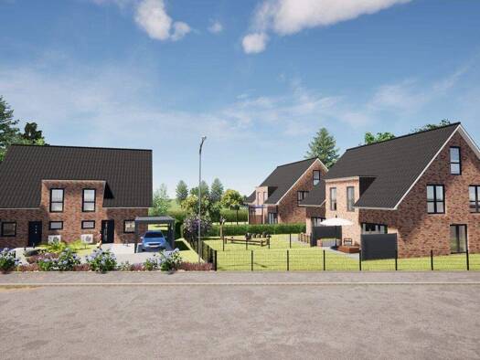 Doppelhaushälfte zum Kauf - Erstbezug provisionsfrei 385.000 € 4 Zimmer 127 m² Langwedel 24631