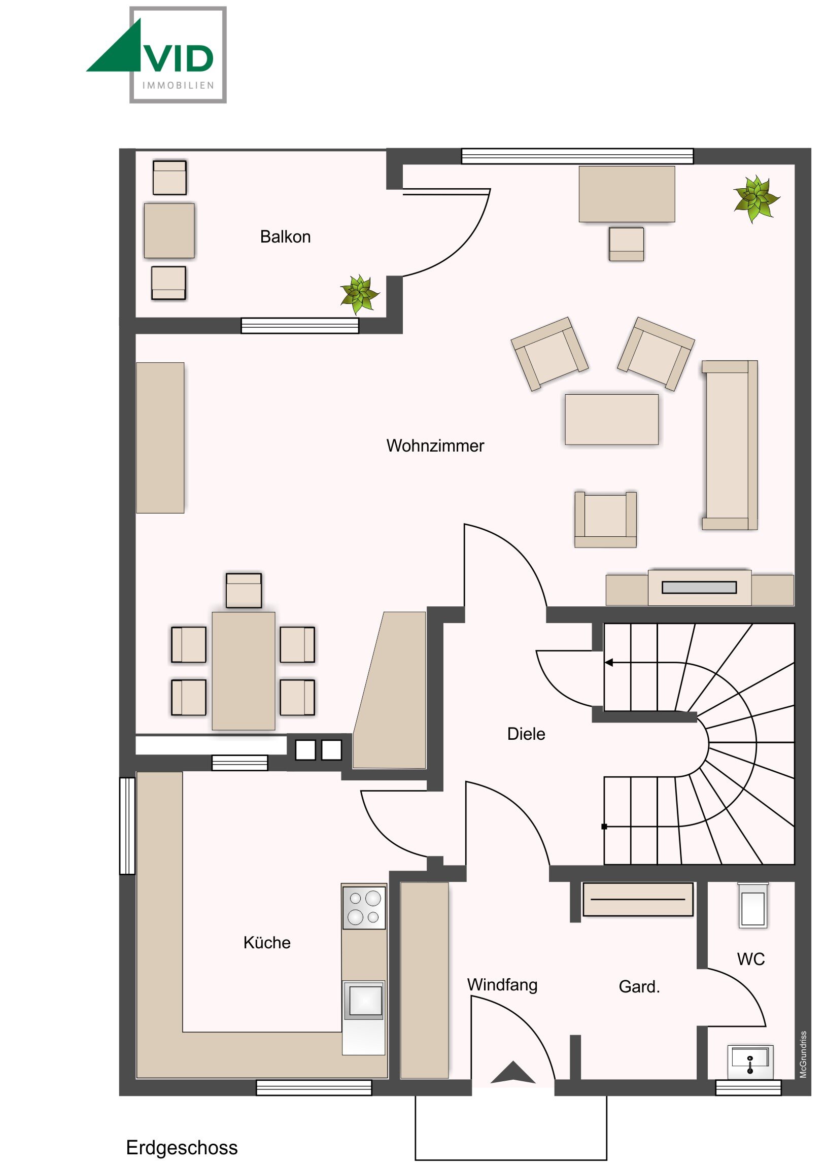 Doppelhaushälfte zum Kauf 599.500 € 5 Zimmer 110 m²<br/>Wohnfläche 382 m²<br/>Grundstück Erding Erding 85435