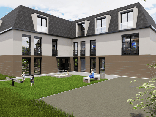 Wohnung zum Kauf - Erstbezug provisionsfrei 622.000 € 4 Zimmer 107,3 m² 3. Geschoss frei ab sofort Schulstraße 1 Ay Senden 89250
