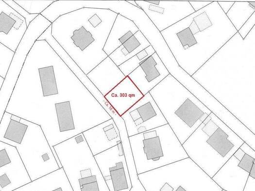 Grundstück zum Kauf provisionsfrei 70.000 € 303 m² Grundstück Ruppichteroth Ruppichteroth 53809