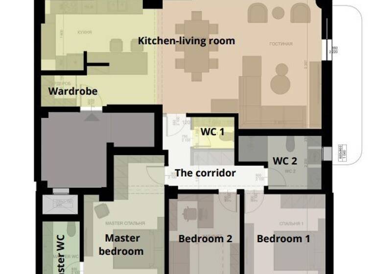 Studio zum Kauf 1.050.000 € 4 Zimmer 135 m² 2. Geschoss Athen