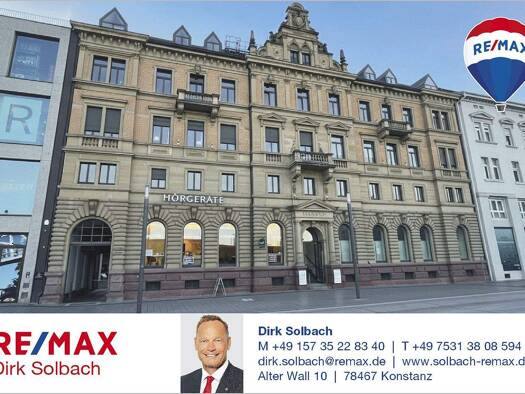Praxisfläche zum Kauf 2.290.000 € 178,8 m² Bürofläche Bahnhofsplatz 12 Altstadt Konstanz 78462