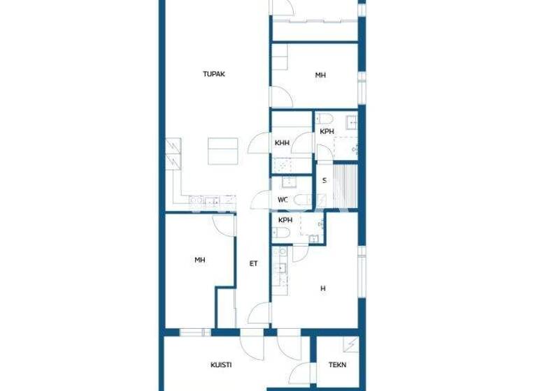 Doppelhaushälfte zum Kauf 284.000 € 5 Zimmer 110 m² 1.060 m² Grundstück Lylyntie 7 Jyväskylä 40660