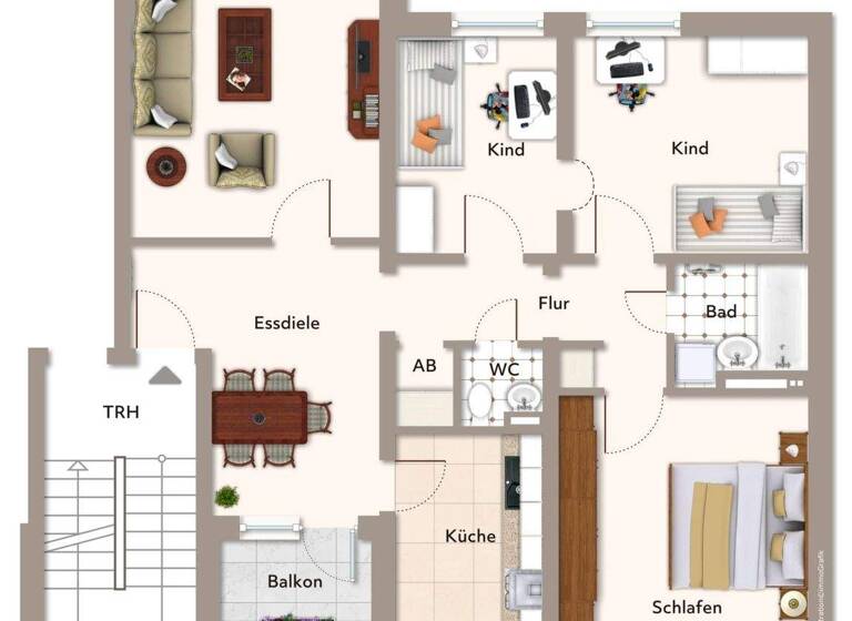 Wohnung zum Kauf 88.000 € 4 Zimmer 84 m² Lingen 49809
