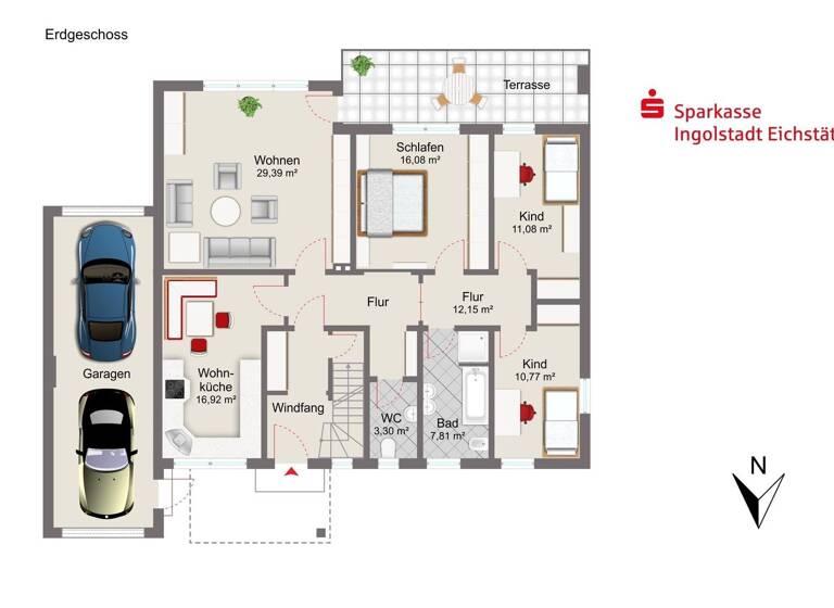 Mehrfamilienhaus zum Kauf 769.000 € 7 Zimmer 180 m² 688 m² Grundstück Ingolstadt 85055