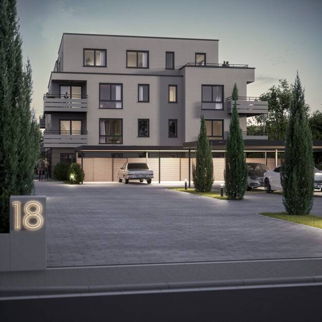 Wohnung zum Kauf - Neubau provisionsfrei 386.000 € 2 Zimmer 71,9 m² EG Ober-Mörlen Ober-Mörlen 61239