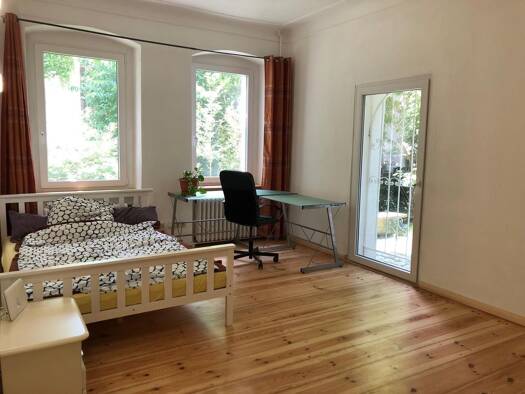 Terrassenwohnung zur Miete 1.100 € 2 Zimmer 55 m² Geschoss EG/4 frei ab sofort Friedenau Tempelhof-Schöneberg 12161