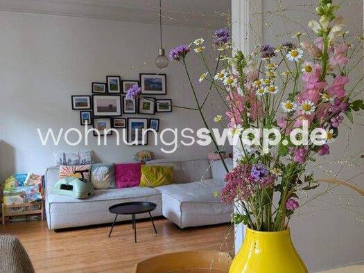 Studio zur Miete Tauschwohnung 1.600 € 3 Zimmer 76 m² 2. Geschoss Hoheluft-West Hamburg 20253