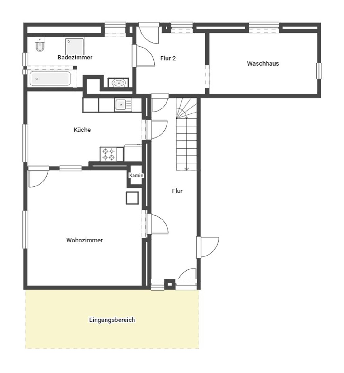 Bauernhaus zum Kauf 129.000 € 6 Zimmer 120 m²<br/>Wohnfläche 4.640 m²<br/>Grundstück Falkenau Hainichen 09661