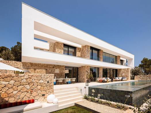 Villa zum Kauf - Erstbezug provisionsfrei 4.400.000 € 6 Zimmer 520 m² 1.500 m² Grundstück Santa Eulalia 07849