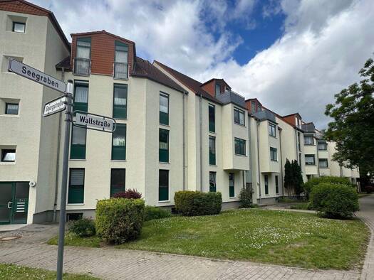 Wohnung zur Miete 525 € 3 Zimmer 75,2 m² 2. Geschoss frei ab 01.03.2026 Wallstraße 1C Aschersleben 06449