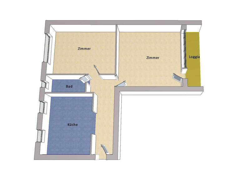 Wohnung zum Kauf 279.000 € 2 Zimmer 65 m² Lichterfelde Berlin 12207