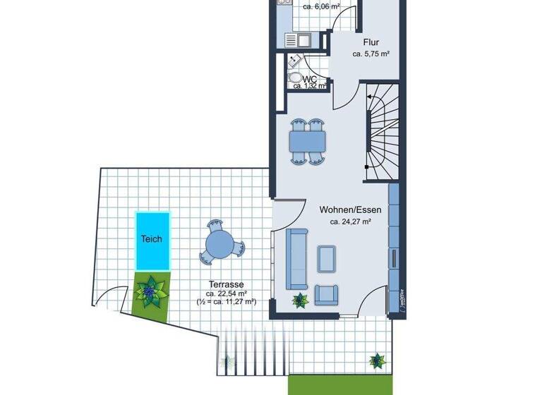 Maisonette zur Miete 1.790 € 3 Zimmer 92,3 m² frei ab sofort Neukeferloh Grasbrunn 85630