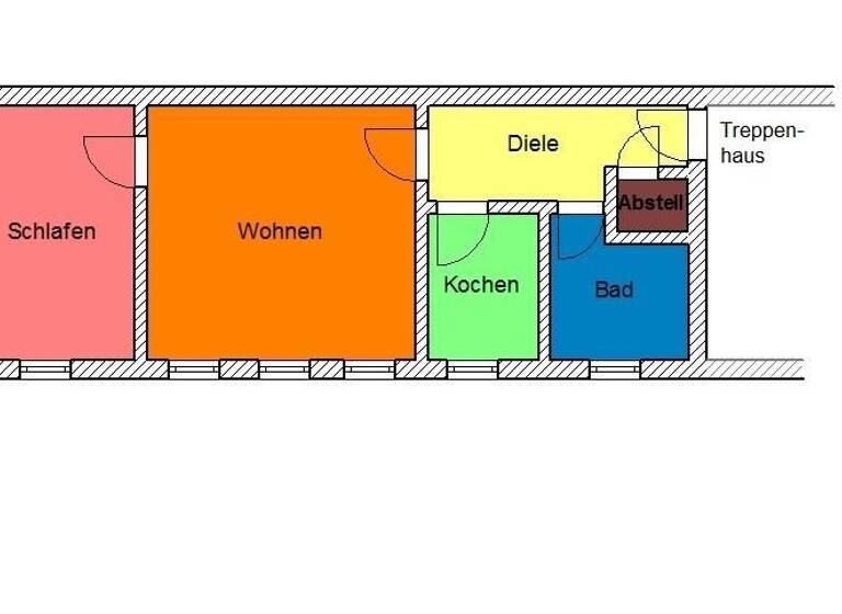 Studio zur Miete 396 € 2 Zimmer 61 m² 3. Geschoss frei ab sofort Rudolf-Haym-Straße 6 Innenstadt Halle (Saale) 06110