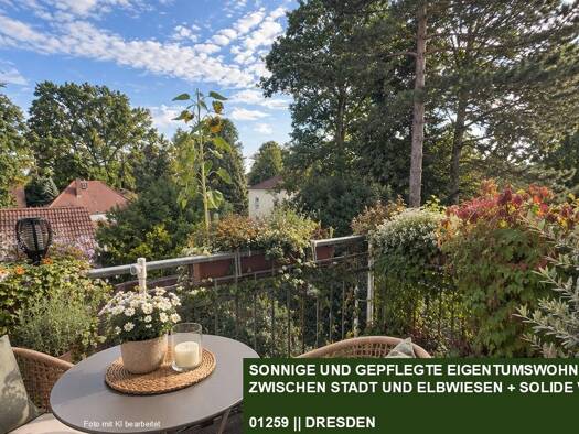 Wohnung zum Kauf als Kapitalanlage geeignet 238.000 € 3,5 Zimmer 90,2 m² Kleinzschachwitz Dresden 01259