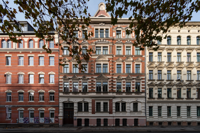 Wohnung zum Kauf 99.000 € 1 Zimmer 27,9 m² 4. Geschoss Südvorstadt Leipzig 04275
