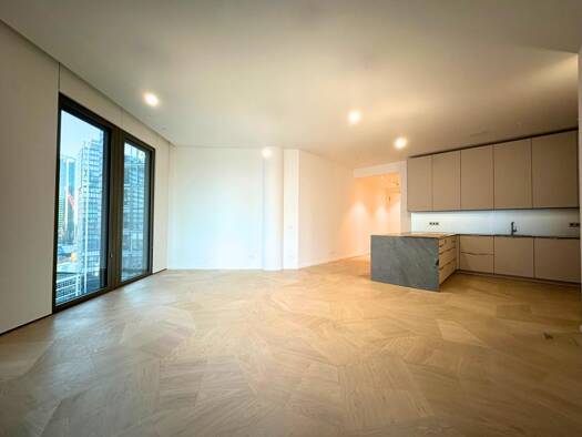 Wohnung zur Miete - Erstbezug 3.150 € 2 Zimmer 85,2 m² 14. Geschoss Frankfurt am Main 60315