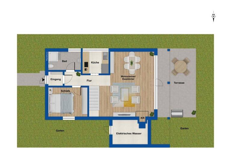 Einfamilienhaus zum Kauf 229.000 € 4 Zimmer 90 m² 997 m² Grundstück Fintel 27389
