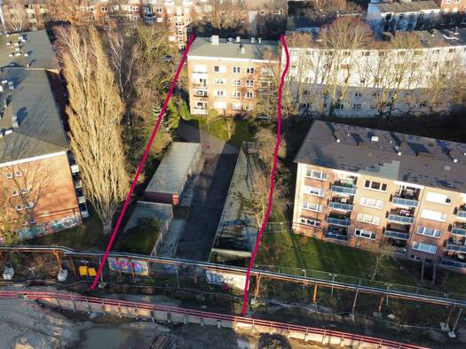 Mehrfamilienhaus zum Kauf als Kapitalanlage geeignet 2.950.500 € 704 m² 1.585 m² Grundstück Horn Hamburg 20144