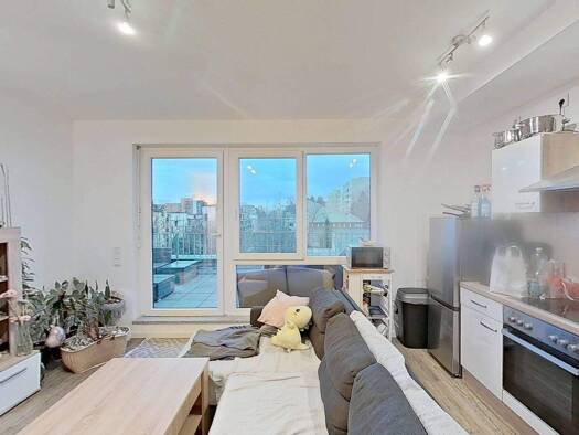 Wohnung zur Miete 661 € 1,5 Zimmer 46,9 m² 3. Geschoss frei ab 01.03.2026 Pommernstraße 3b Tannenbusch Bonn 53119