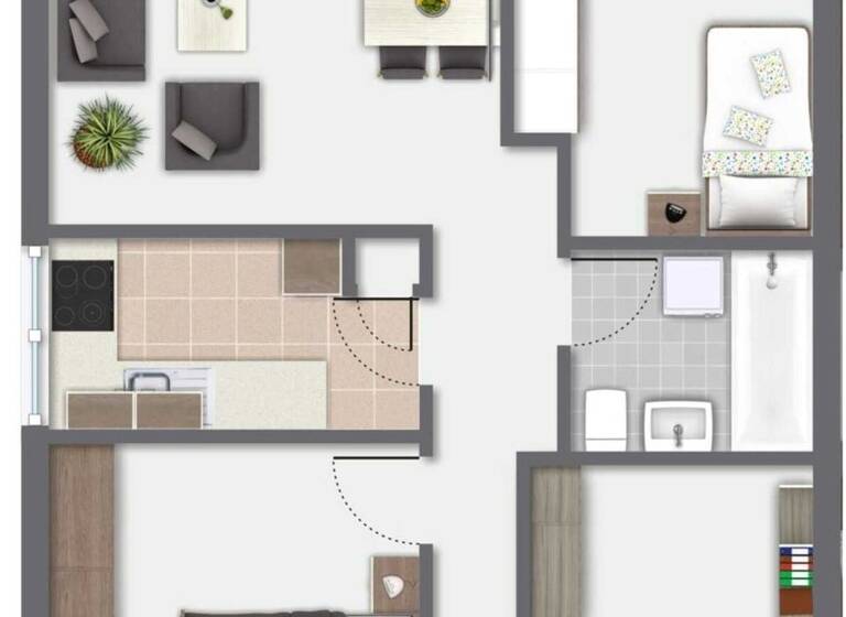 Wohnung zum Kauf 250.000 € 4 Zimmer 101 m² 3. Geschoss Küppersteg Leverkusen 51373