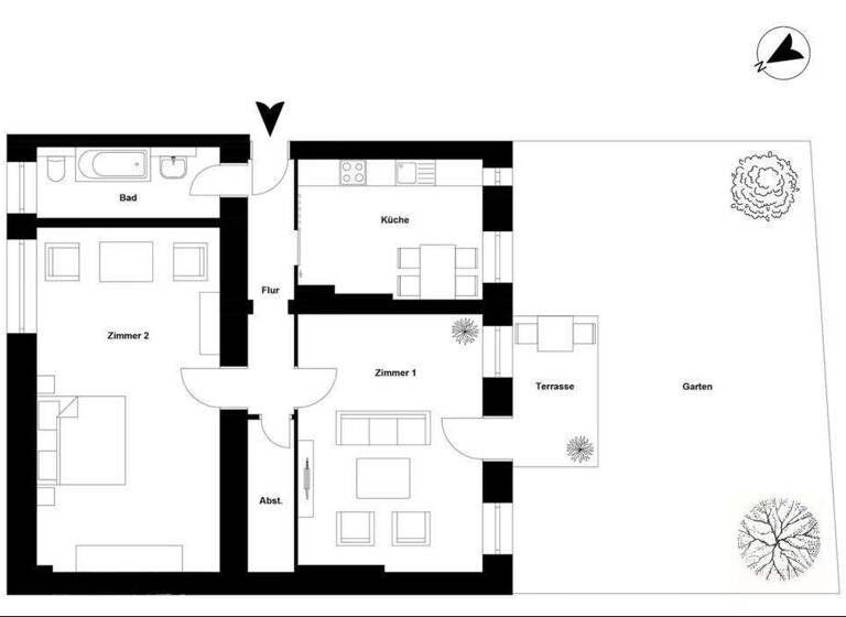 Wohnung zum Kauf als Kapitalanlage geeignet 669.000 € 2 Zimmer 93 m² Dunkerstr. 20 Französisch Buchholz Berlin 10437