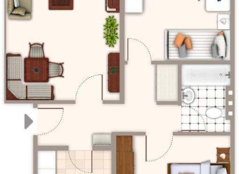 Wohnung zur Miete 669 € 3 Zimmer 70,5 m² EG frei ab 20.04.2026 Am Antoniushügel 22 Wickrath Mönchengladbach 41189