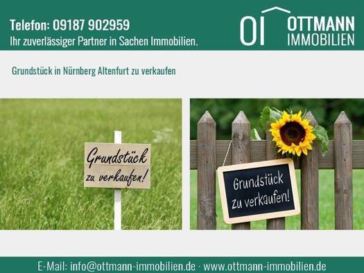 Grundstück zum Kauf 524.000 € 655 m² Grundstück Altenfurt Nürnberg 90475