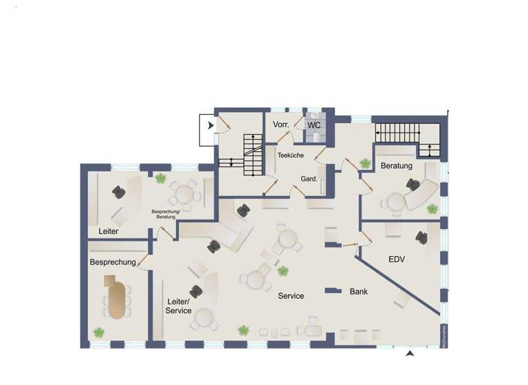 Bürofläche zum Kauf provisionsfrei 249.000 € 230 m² Bürofläche Nöttingen Remchingen / Nöttingen 75196