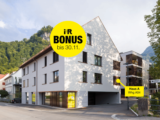 Terrassenwohnung zum Kauf - Erstbezug 544.000 € 3 Zimmer 78,3 m² 1. Geschoss Am Emsbach 3 Hohenems 6845