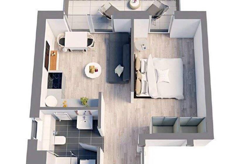 Wohnung zum Kauf - Neubau provisionsfrei als Kapitalanlage geeignet 412.000 € 2 Zimmer 36,1 m² Partenkirchen Garmisch-Partenkirchen 82467