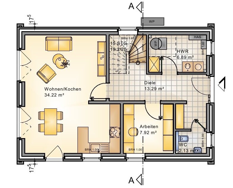 Einfamilienhaus zum Kauf 390.900 € 5 Zimmer 130 m²<br/>Wohnfläche 564,5 m²<br/>Grundstück Jade 26349