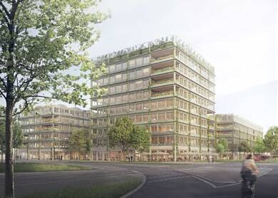 Bürofläche zur Miete 36.000 m² Bürofläche teilbar ab 400 m² Munzinger Straße 2 St. Georgen Freiburg im Breisgau 79111