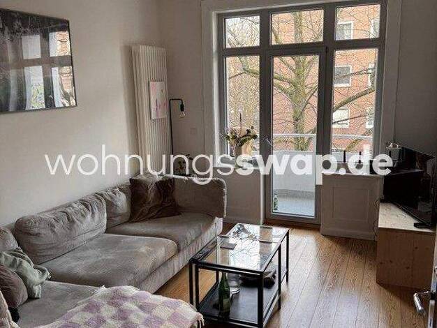 Studio zur Miete Tauschwohnung 1.390 € 3 Zimmer 73 m² 3. Geschoss Winterhude Hamburg 22303